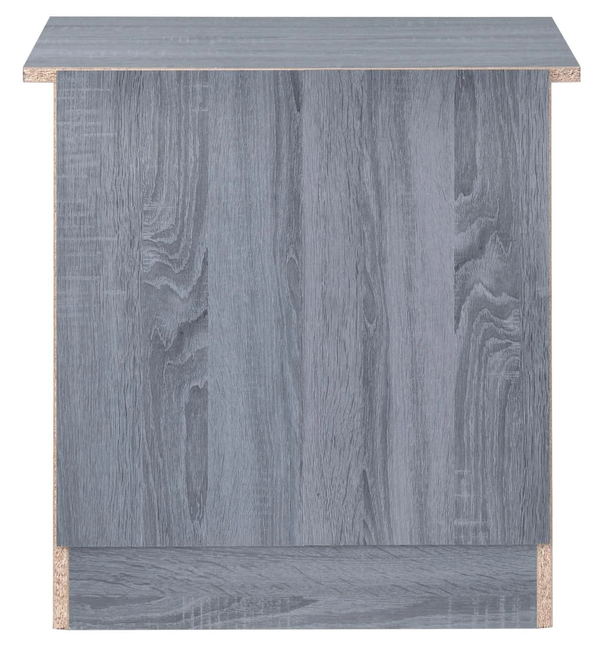 Gray 3 Drawer Nightstand A240