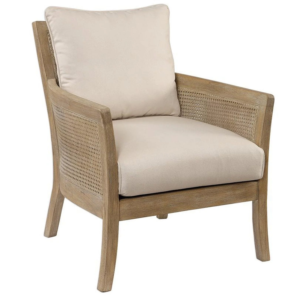 Off White Arm Chair A541876
