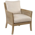 Off White Arm Chair A541876