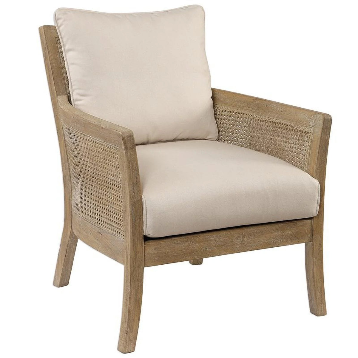 Off White Arm Chair A541876
