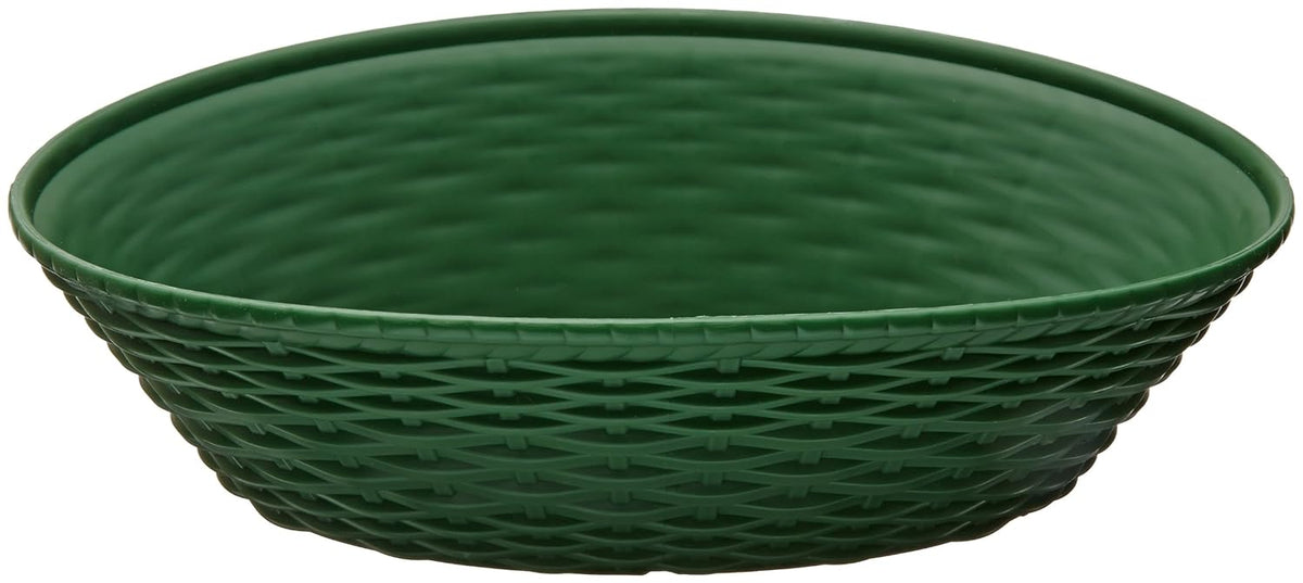 Oval Serving Basket, 9 x 6, Green (Pack of 12) W68835