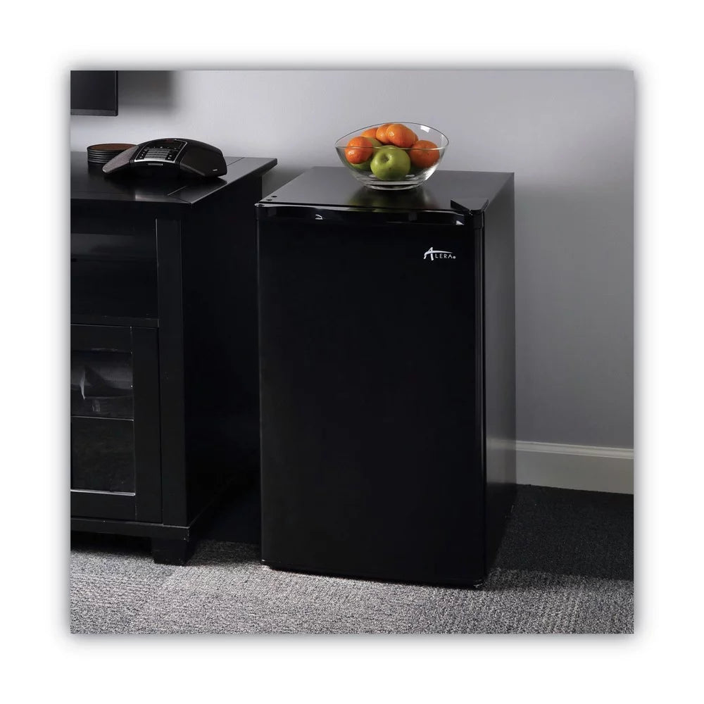 3.2 Cu. Ft. Black Refrigerator with Chiller Compartment Q23559