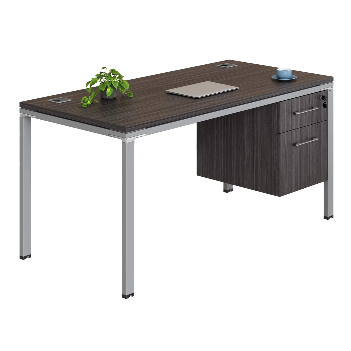 Single Desk with Pedestal N265840