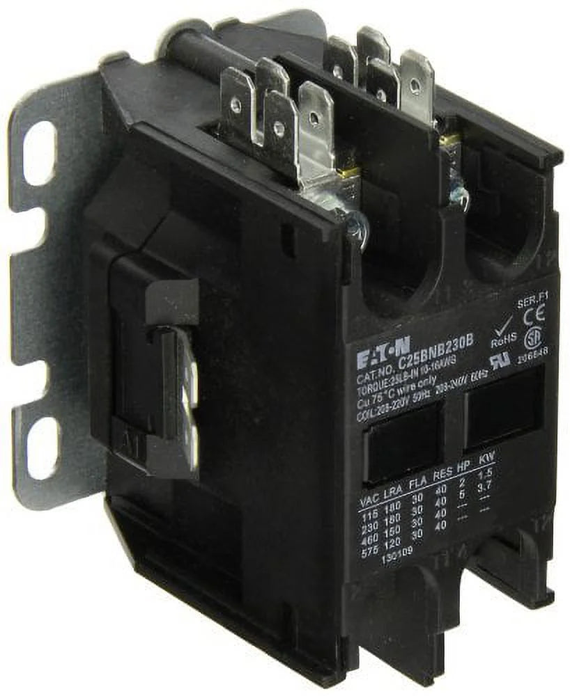 30A 2 Max HP 240VAC Definite Purpose Contactor A1565
