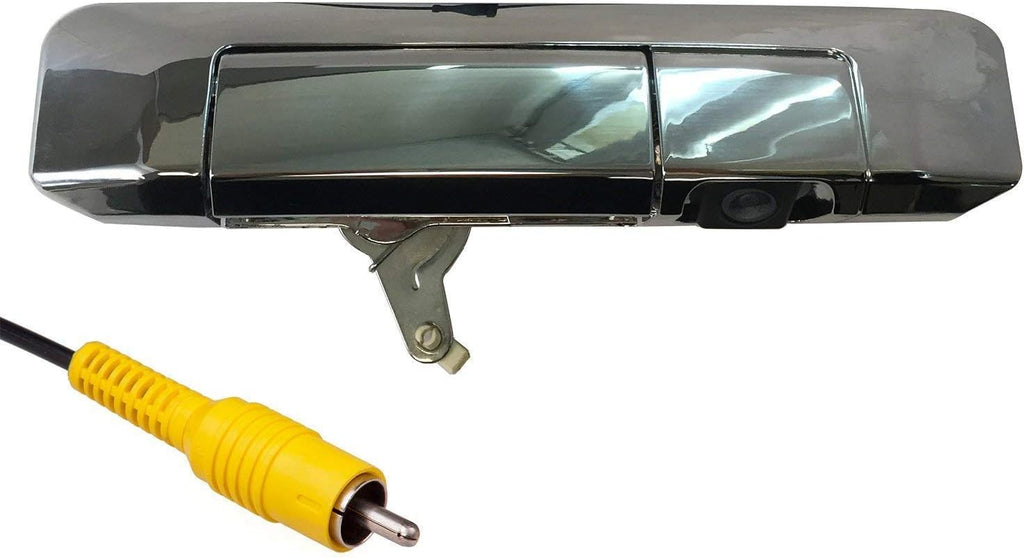 Black Textured Tailgate Handle with Backup Camera Z819555