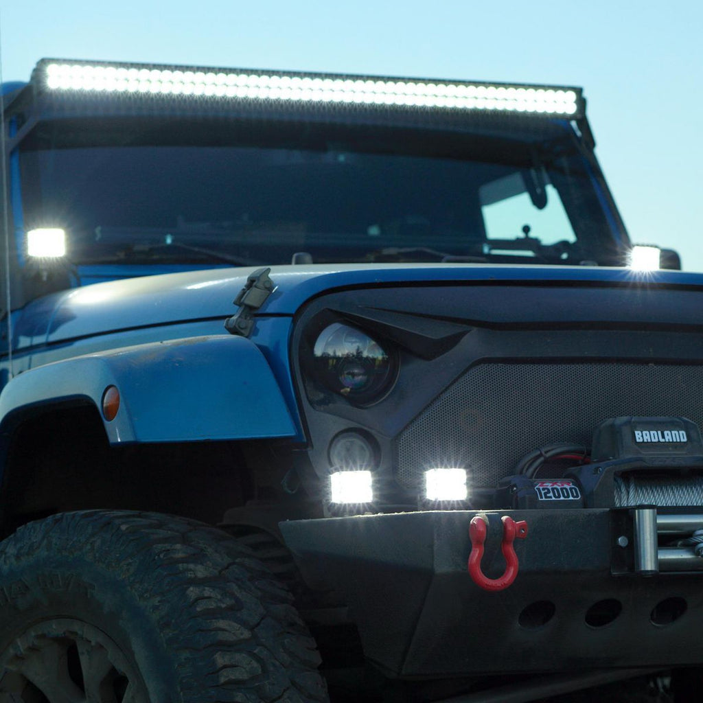 3 in. LED Spot with Sidelight, Pair W6776