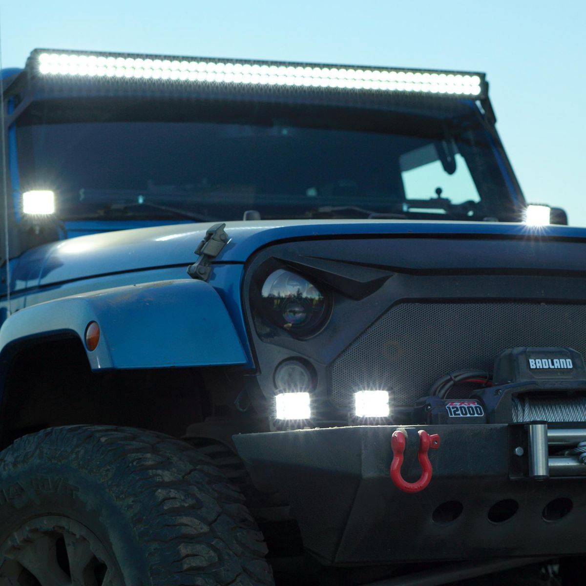 3 in. LED Spot with Sidelight, Pair W6776
