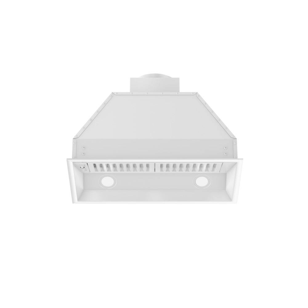 28 in. 400 CFM Remote Blower Range Hood Insert in Stainless Steel O7572
