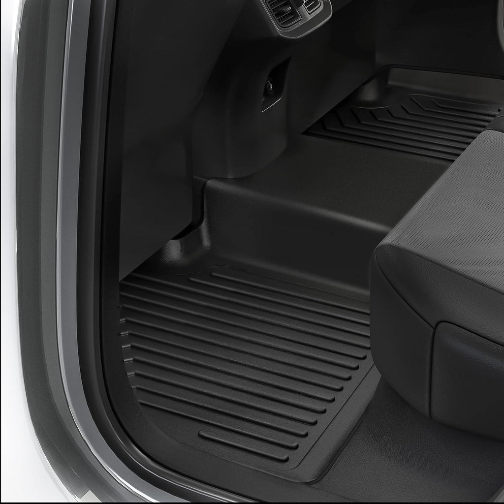 Black TPE All Weather Floor Mats D567164