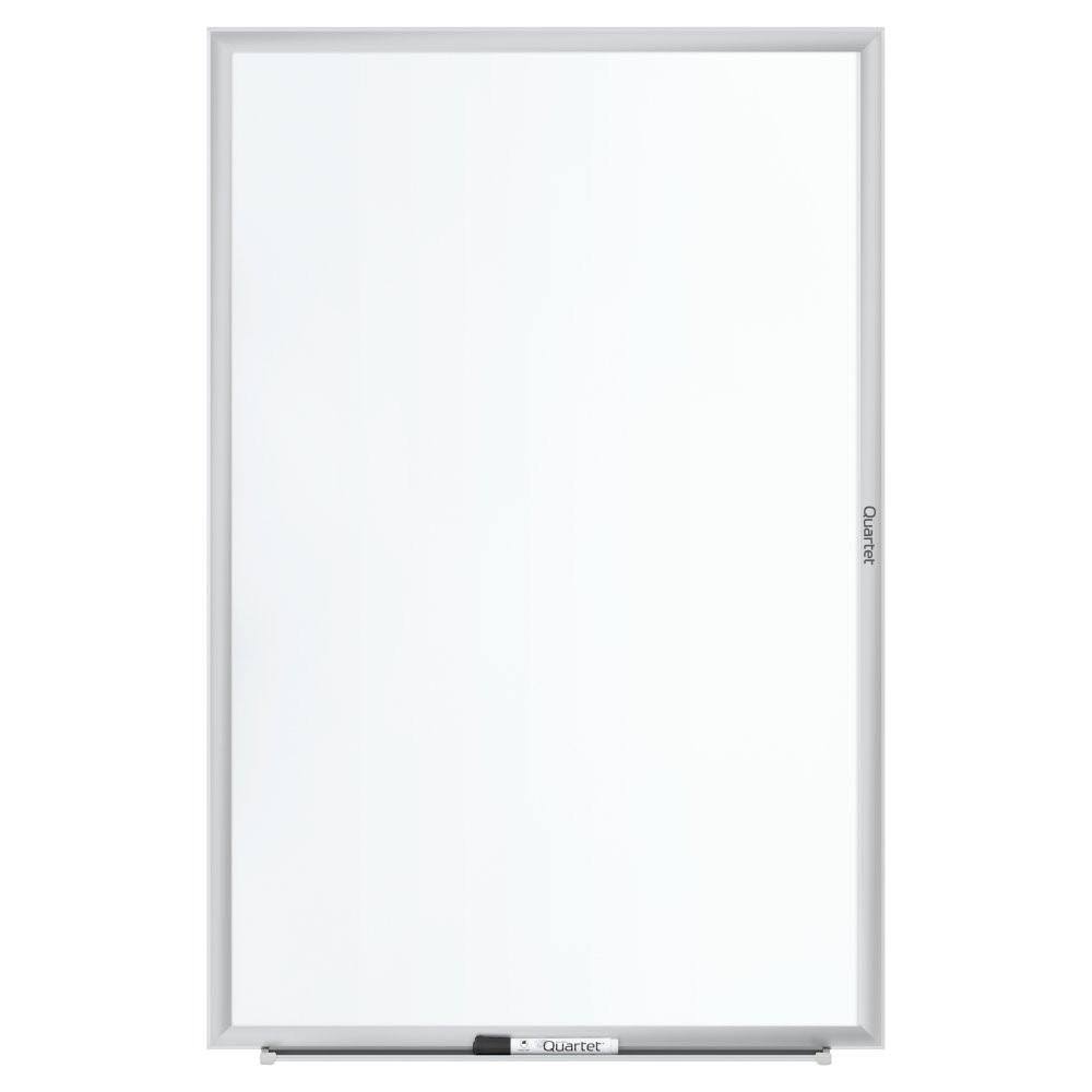36 x 24 Black Aluminum Frame Magnetic Whiteboard I7601
