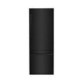 30 16.1 cu. ft. Built-In Refrigerator with Internal Water and Ice Dispenser in Black Stainless Steel Q681