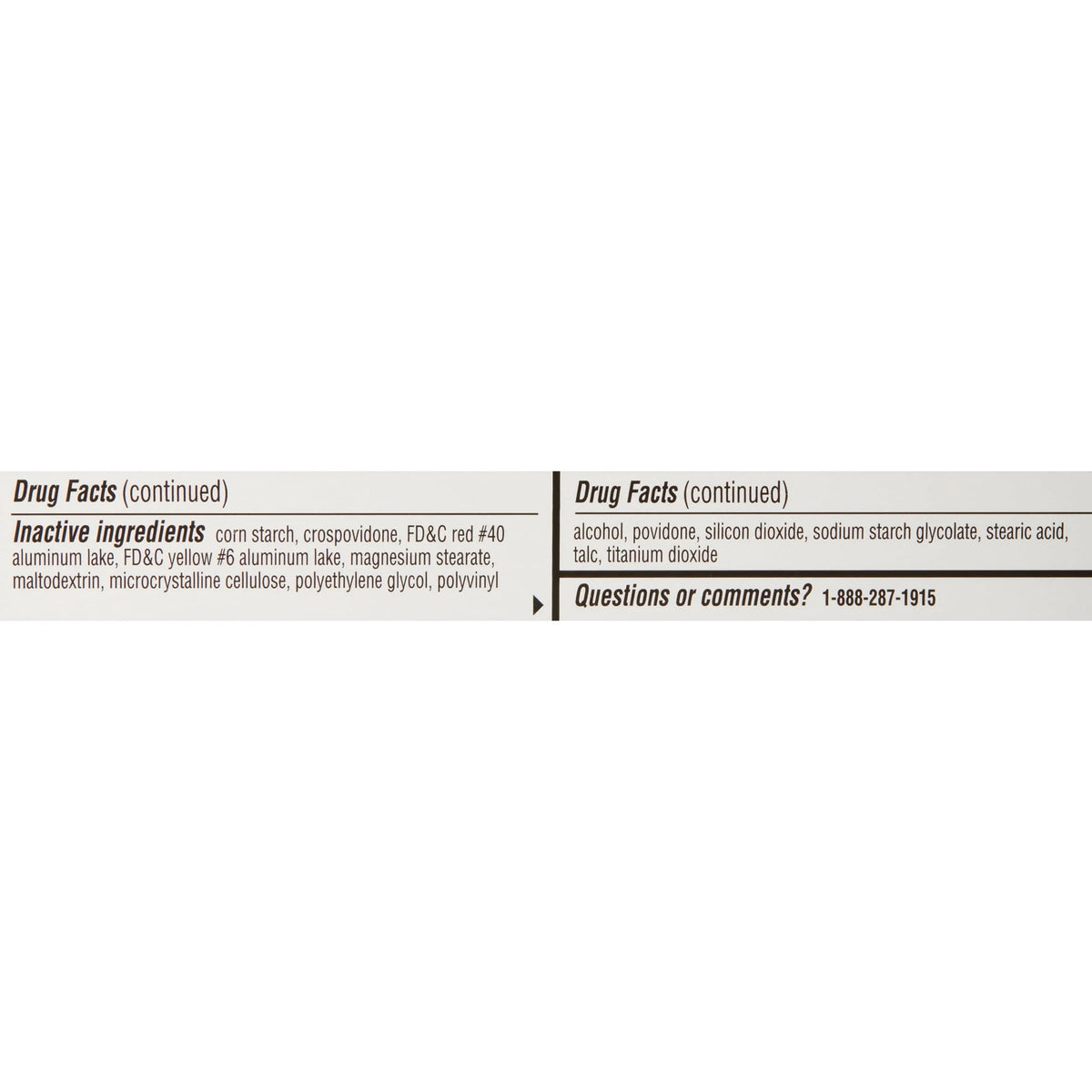 Maximum Strength Sinus Severe Congestion Relief Caplets, 20 Count S82794