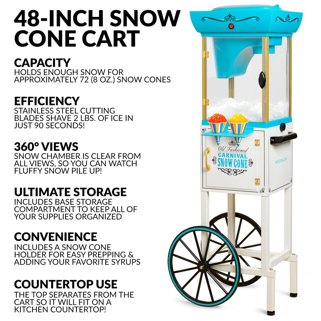48-Inch Tall Snow Cone Cart S943974