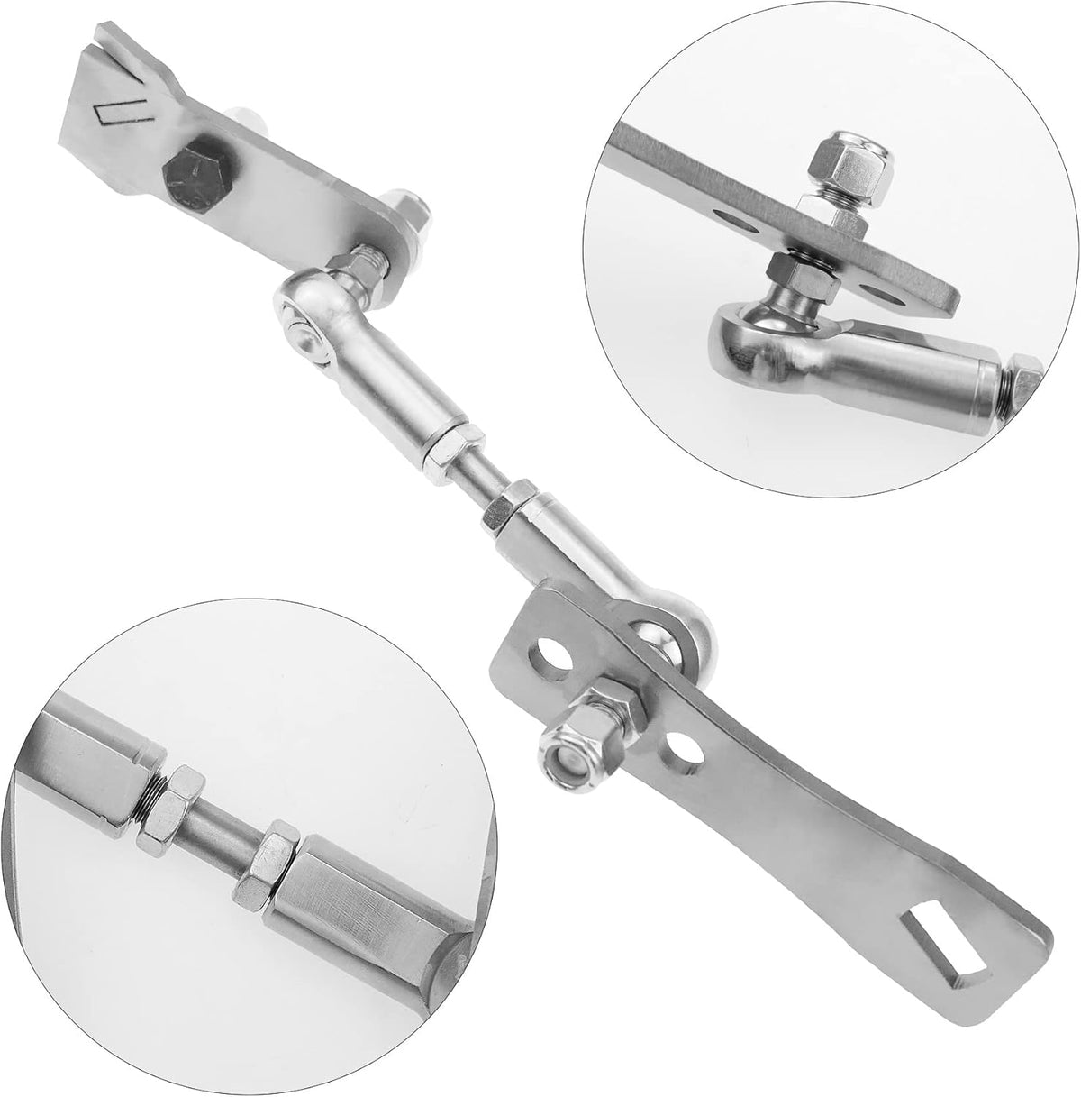 Transfer Case Linkage Kit Stainless Steel Pack of 2 W629