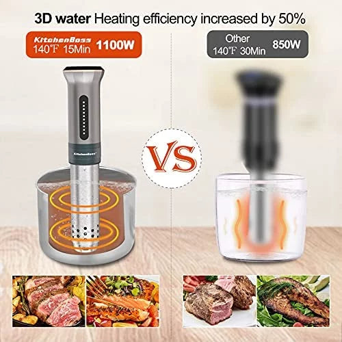 1100 Watt IPX7 Waterproof Sous Vide Cooker I345