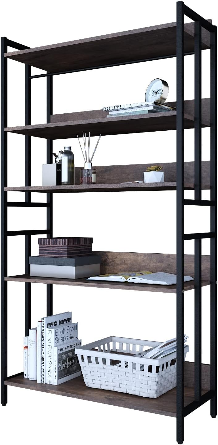 5-Tier Adjustable Bookshelf R743