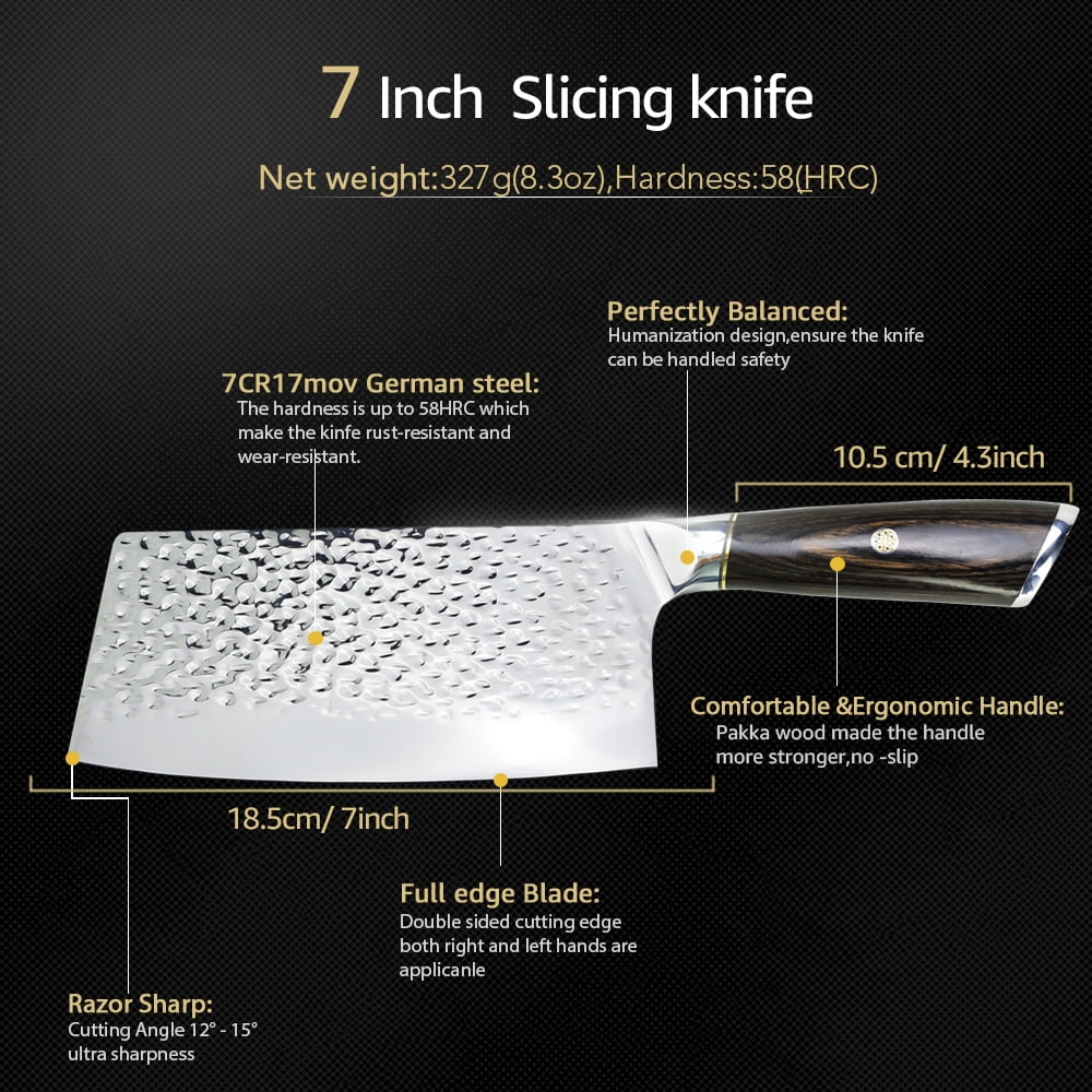 Chef Knife Set High Carbon German Stainless Steel J368578