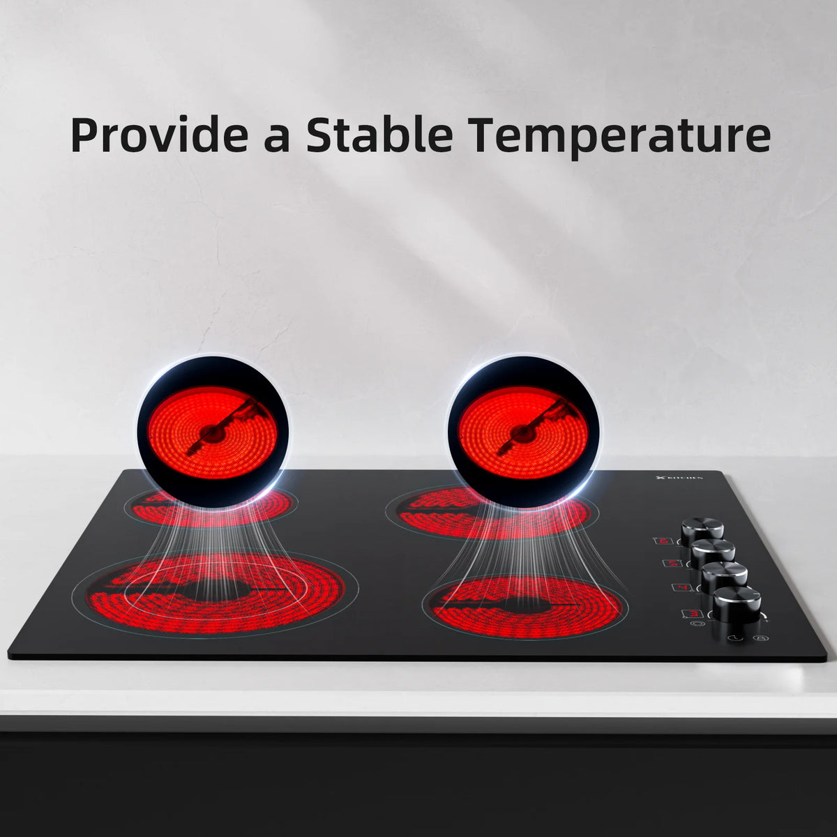 24 Inch 4 Burners Electric Cooktop U90327