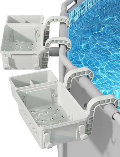 Poolside Storage Basket with Cup Holder S64303