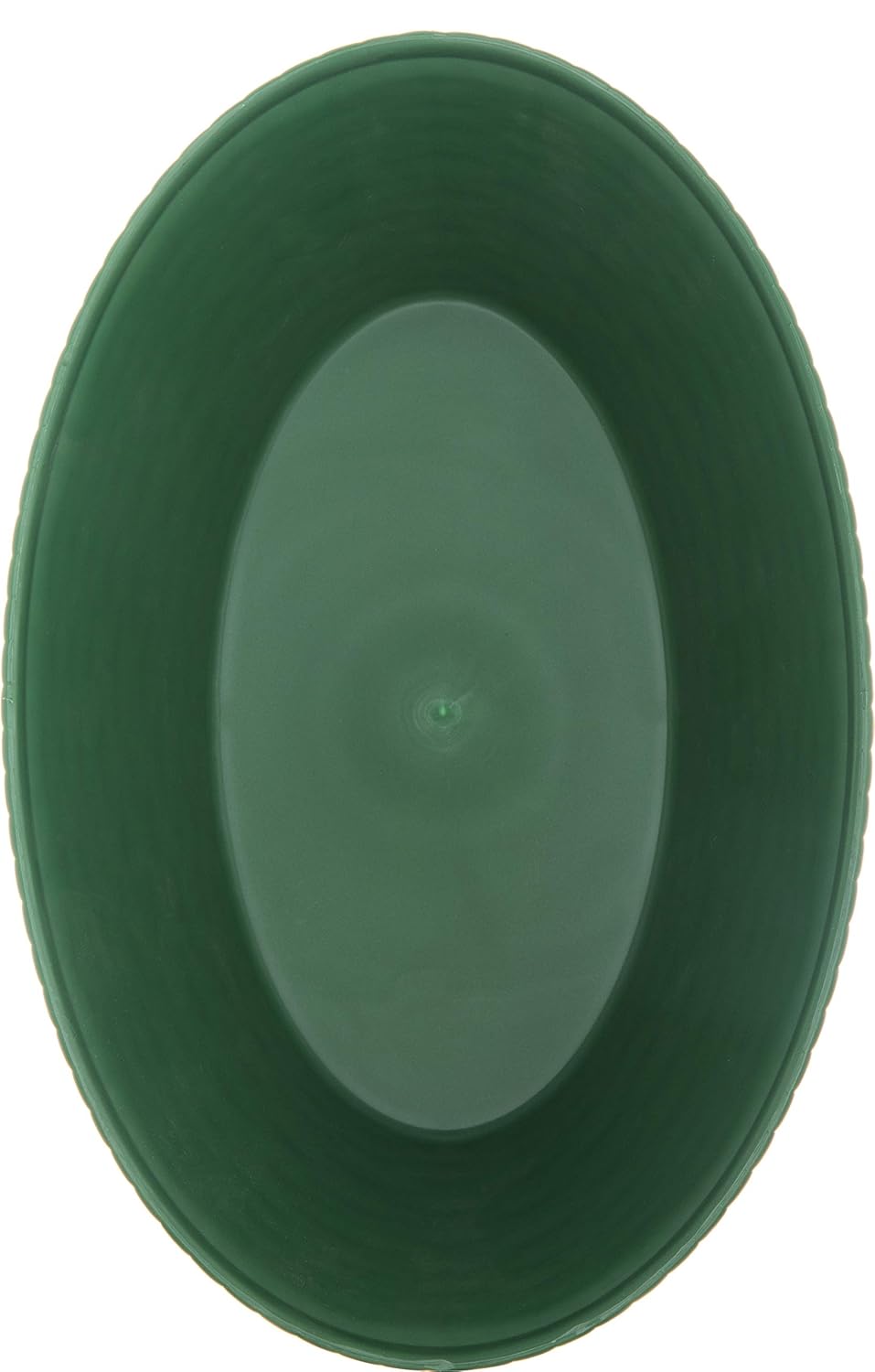 Oval Serving Basket, 9 x 6, Green (Pack of 12) W68835