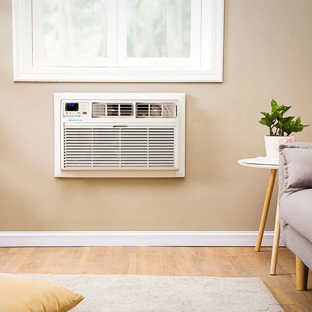 12,000 BTU 230-Volt Through-the-Wall Air Conditioner with Wi-Fi, White E9400
