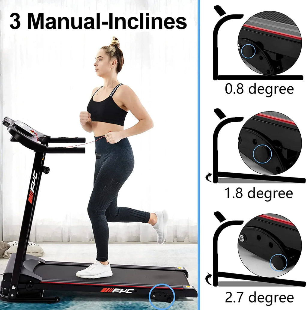 Folding Incline Treadmill 265lbs 2.5HP T20385