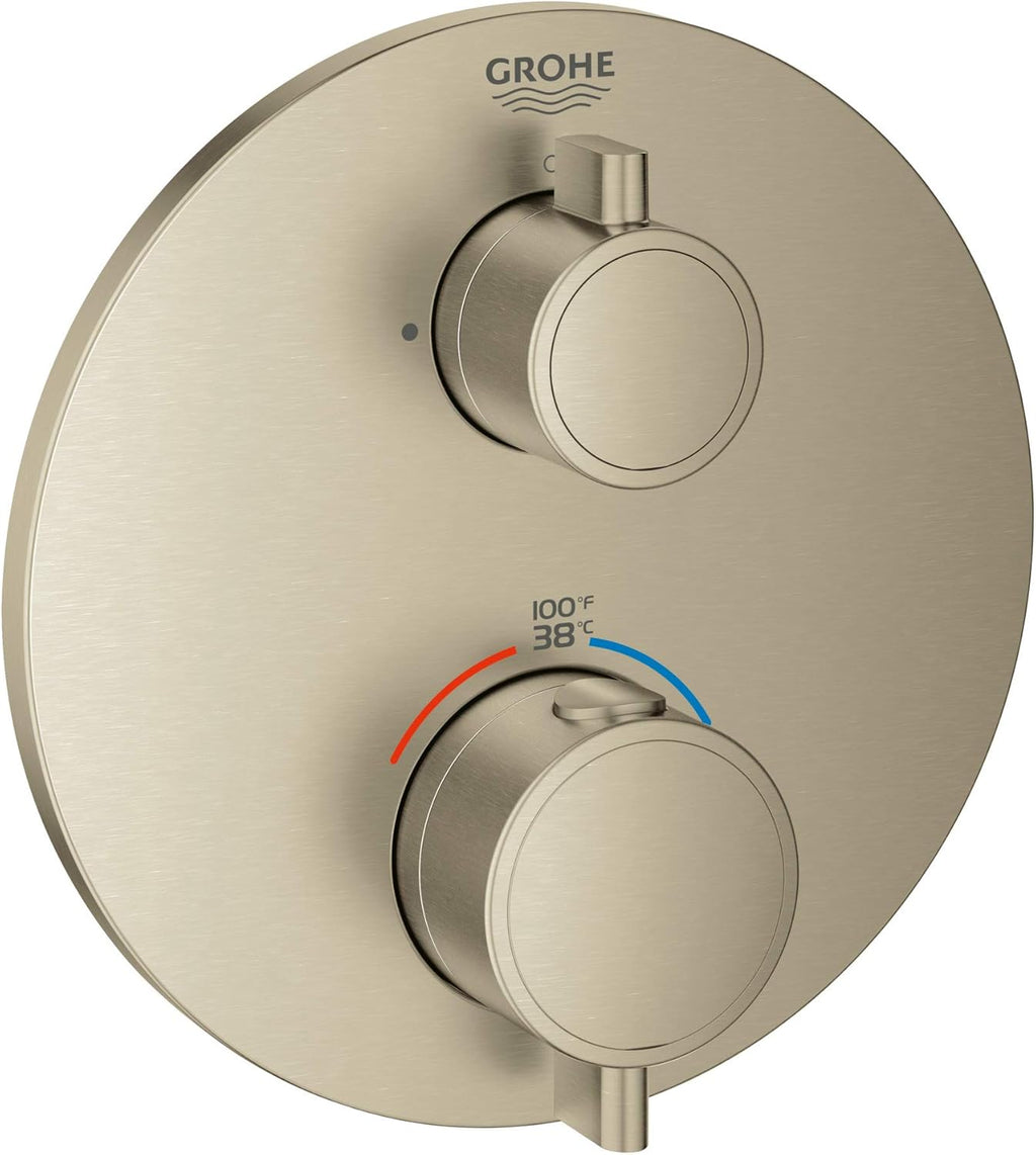 Brushed Nickel 2-Handle Thermostatic Trim Z382