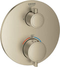 Brushed Nickel 2-Handle Thermostatic Trim Z382