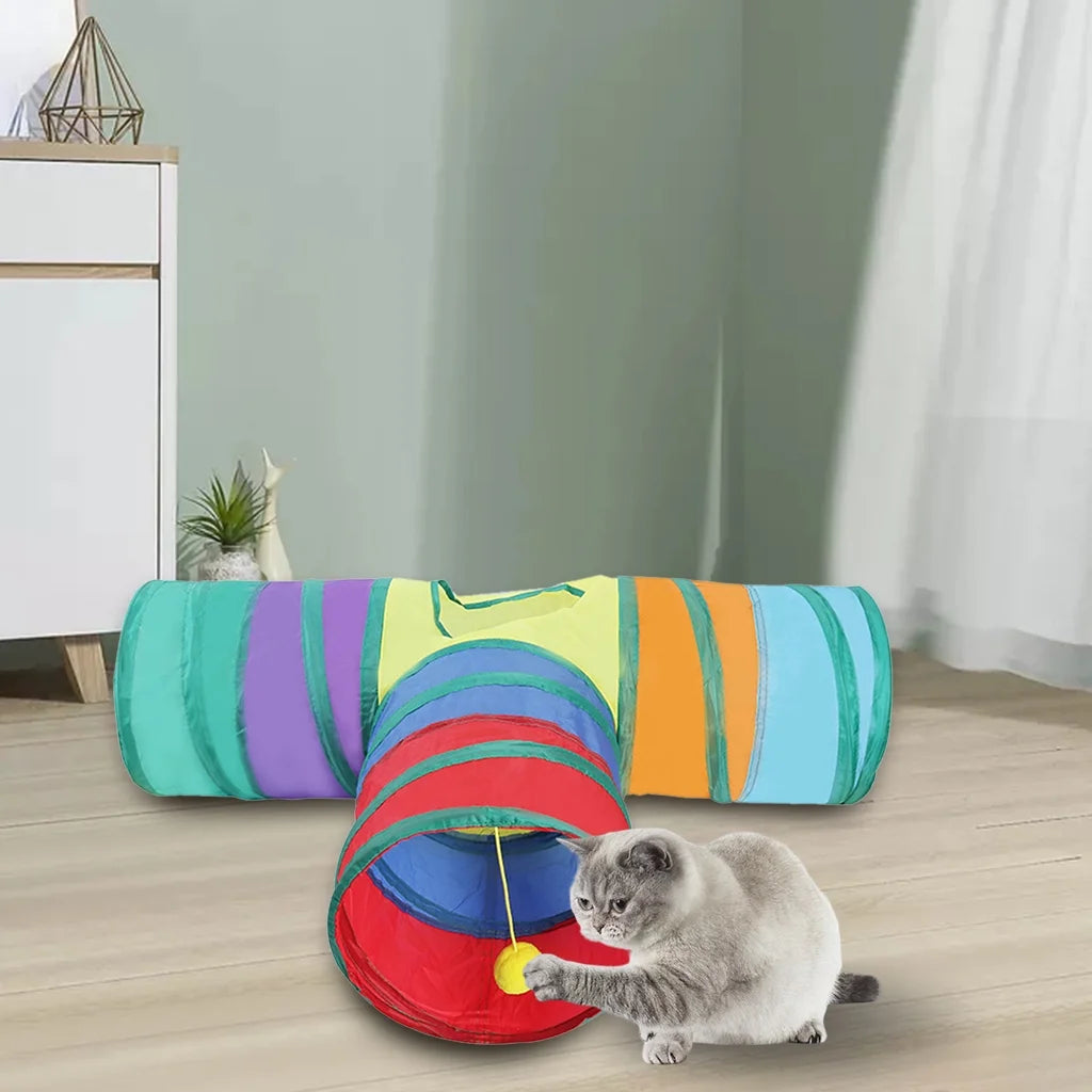 3 Tunnels Collapsible Cat Tunnel S239216