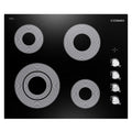 24 Electric Ceramic Glass Cooktop with 4 Elements O294