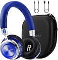 Kids Bluetooth Active Noise Cancelling Headphones with Safe 85dB Volume Limit, Over Ear Headset with Microphone (Blue) Z699832