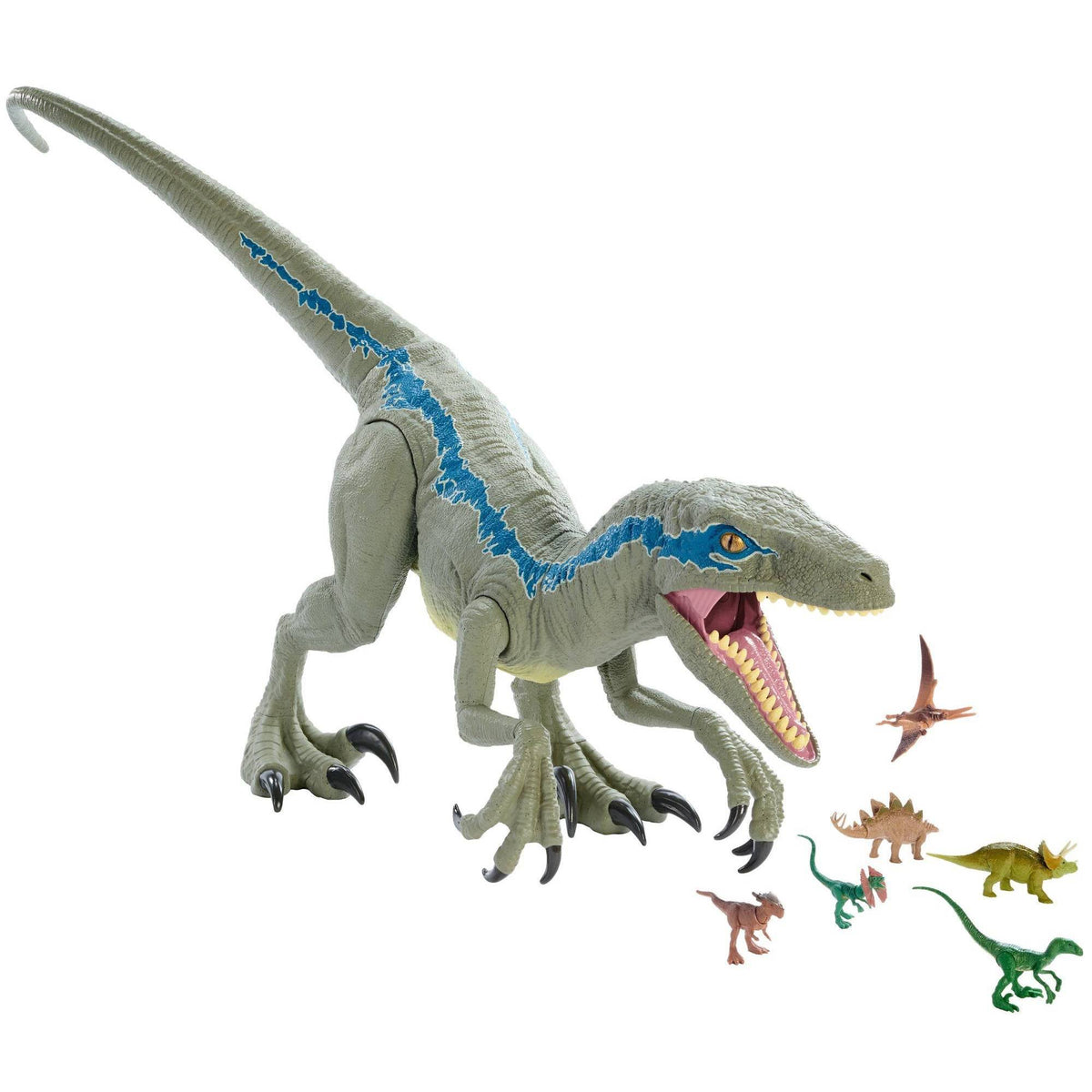 Super Colossal Velociraptor Blue L980552