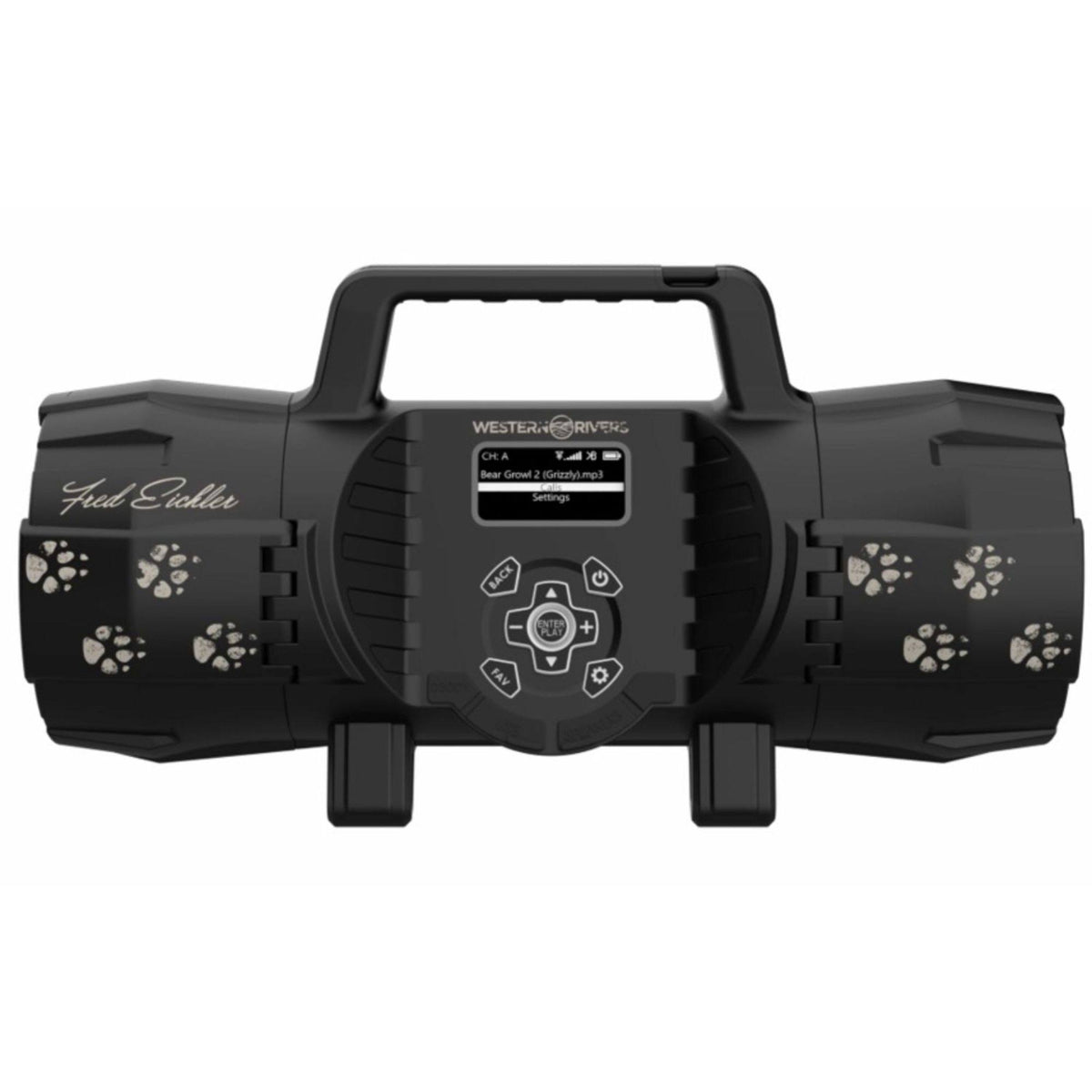 Matte Black Outdoor Game Caller Dual Speaker J358812