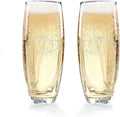 Stemless Champagne Flutes Set of 2 N1210