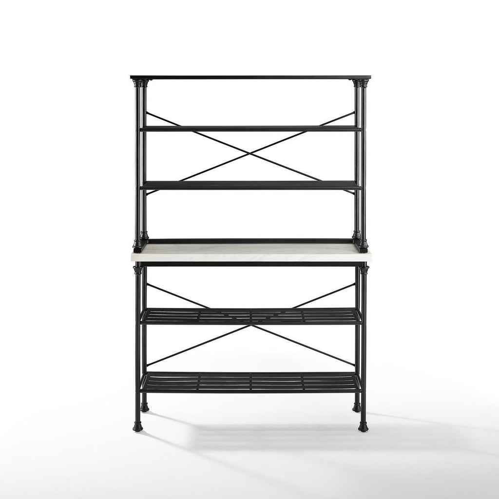 Matte Black Baker's Rack F799
