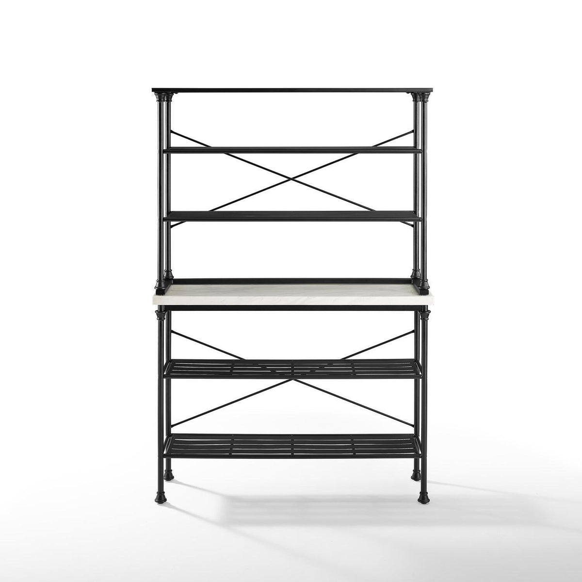Matte Black Baker's Rack F799