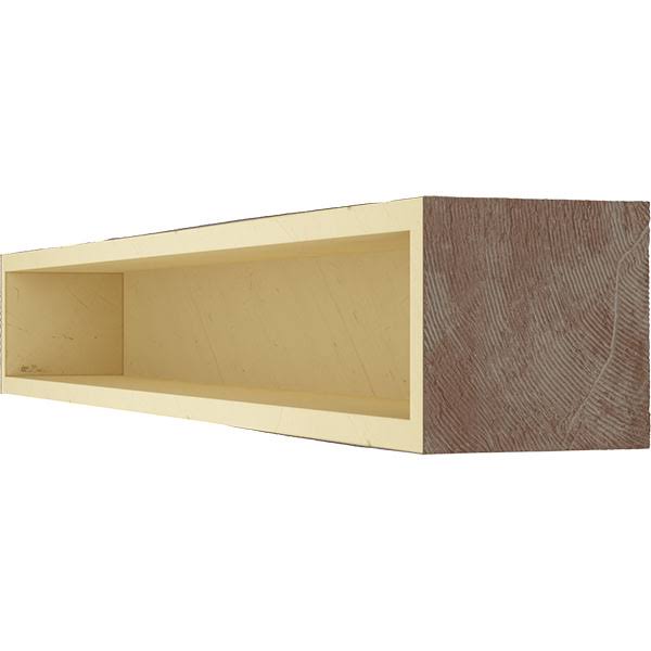 Aged Pecan Faux Wood Fireplace Mantel J7322