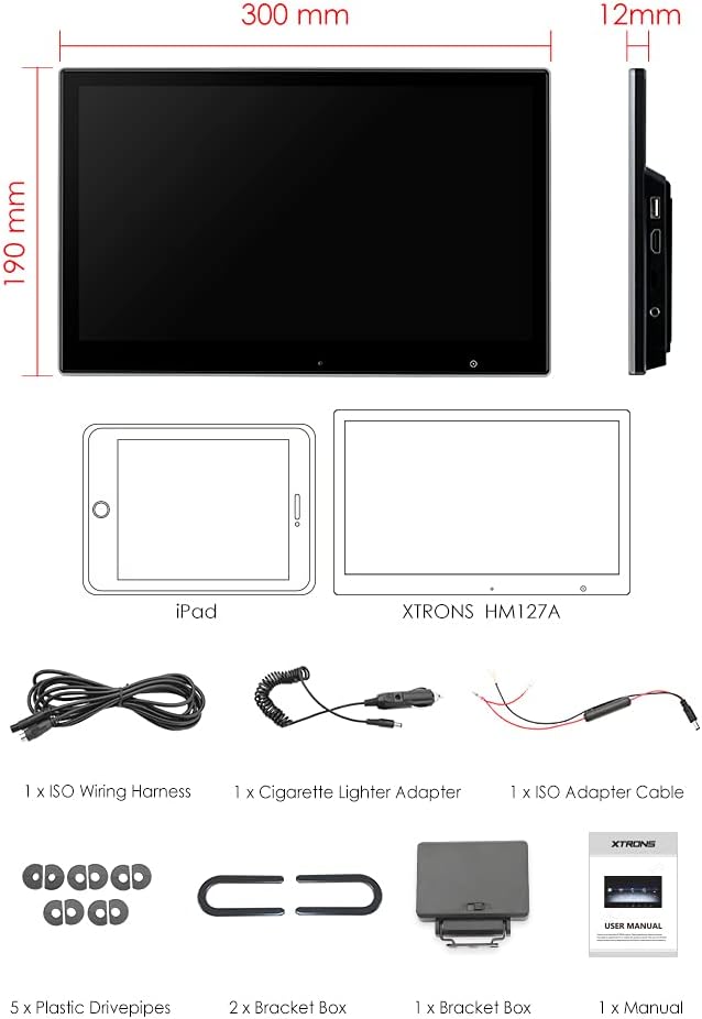 12.5 Inch Android Car Headrest Touch Screen Portable Video Player L708809