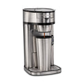 Single-Serve Coffee Maker, 14 oz., Stainless Steel G837