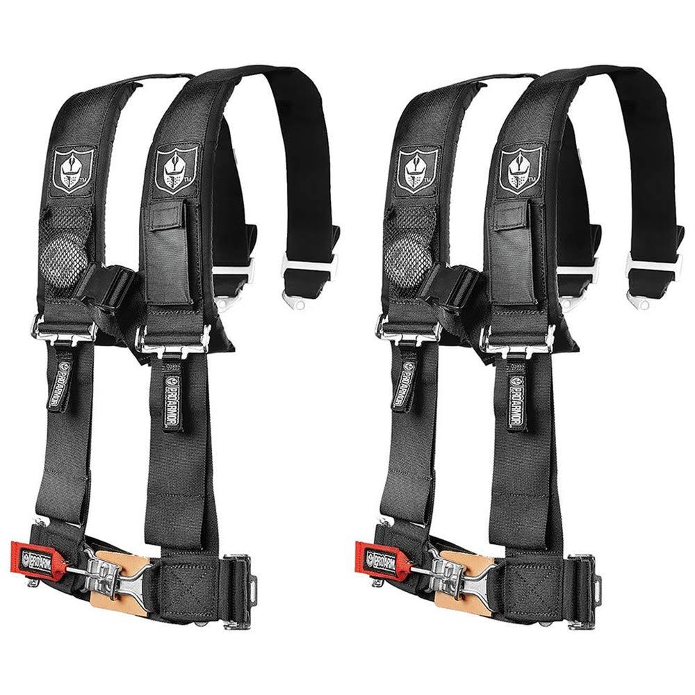 Black 4 Point Harness 2" Straps 2 Pack W69017