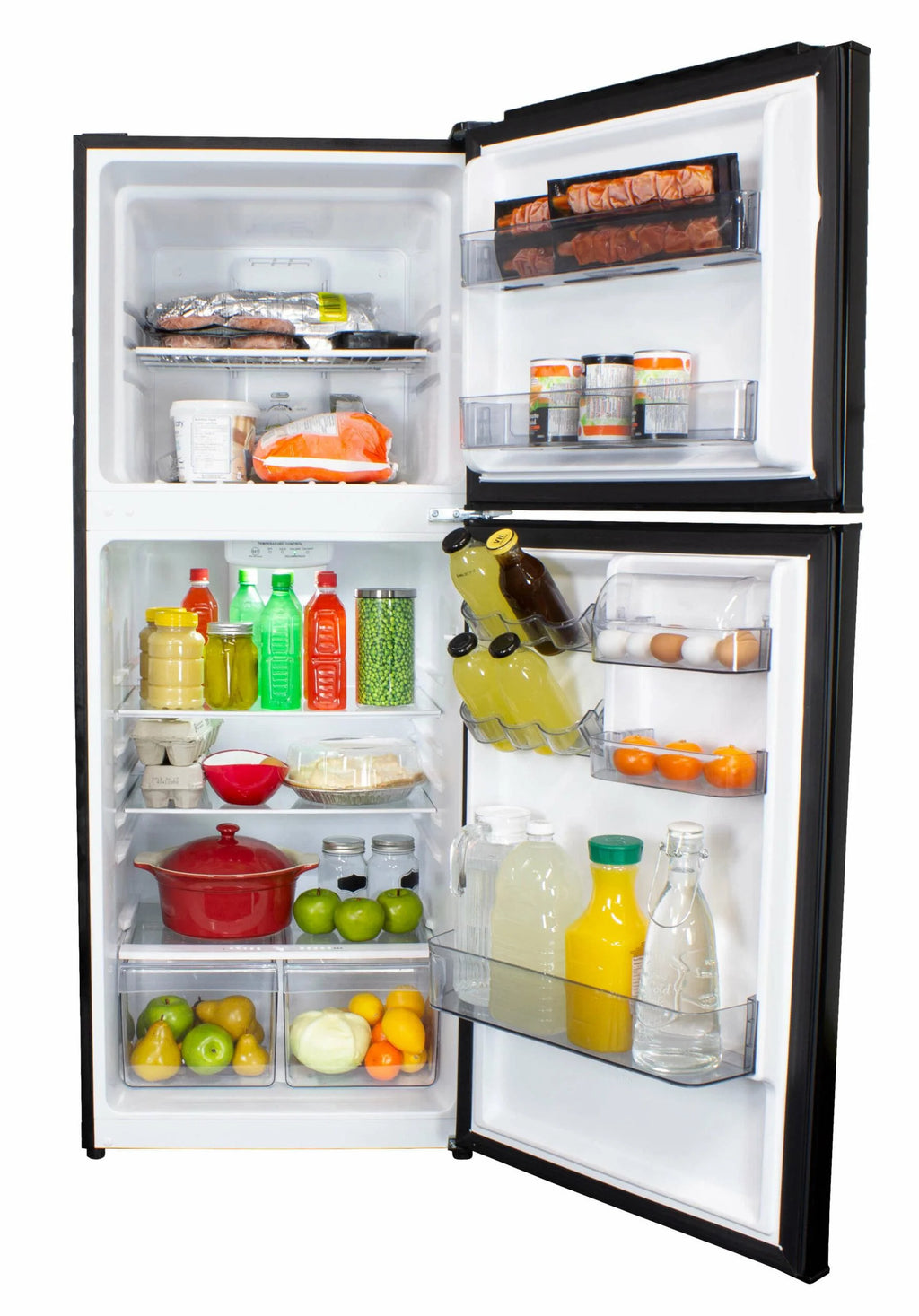 10.0 cu. ft. Black Top Mount Fridge G694935