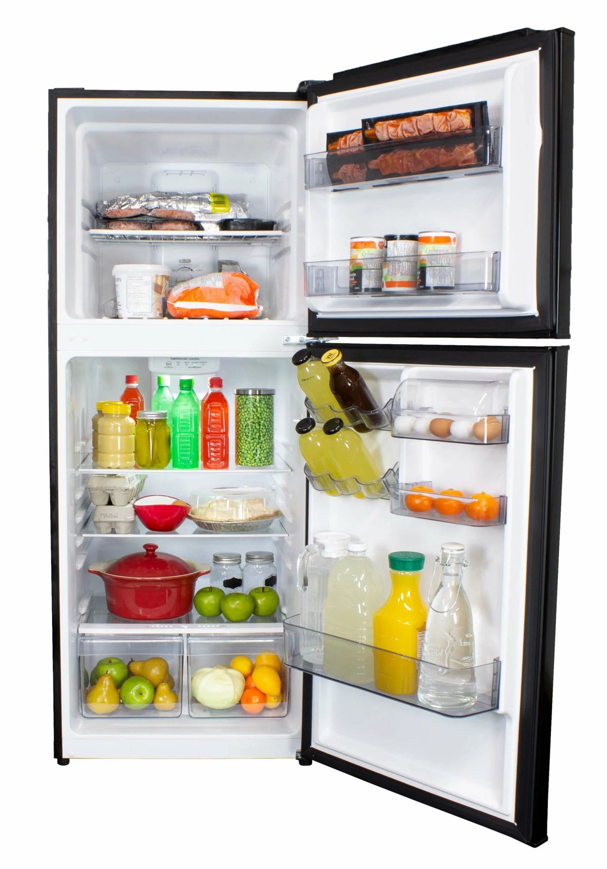 10.0 cu. ft. Black Top Mount Fridge G694935