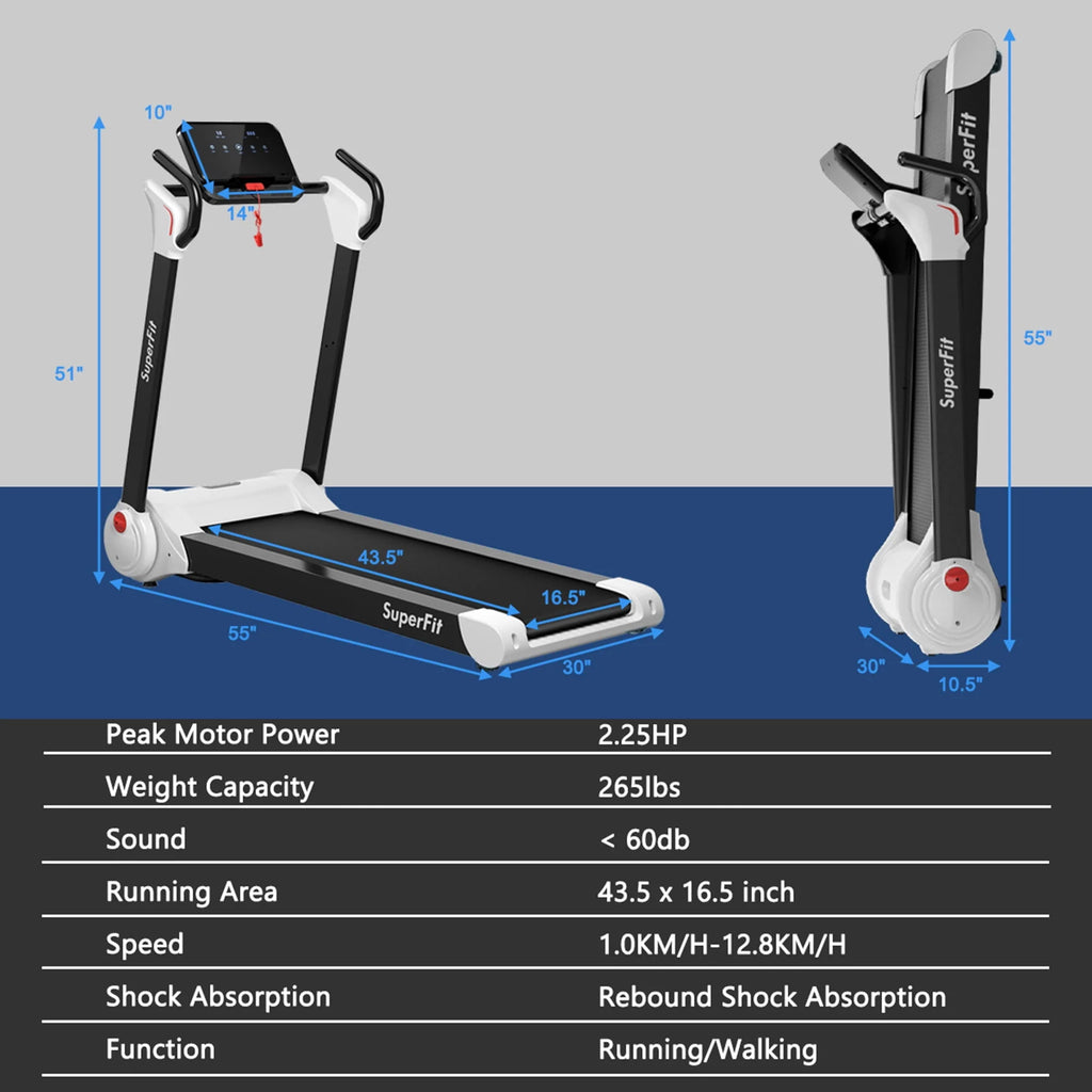 Folding Electric Treadmill P518428