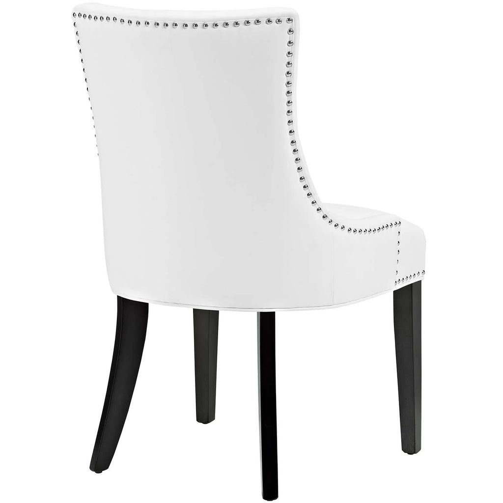 White Faux Leather Dining Chair H32220