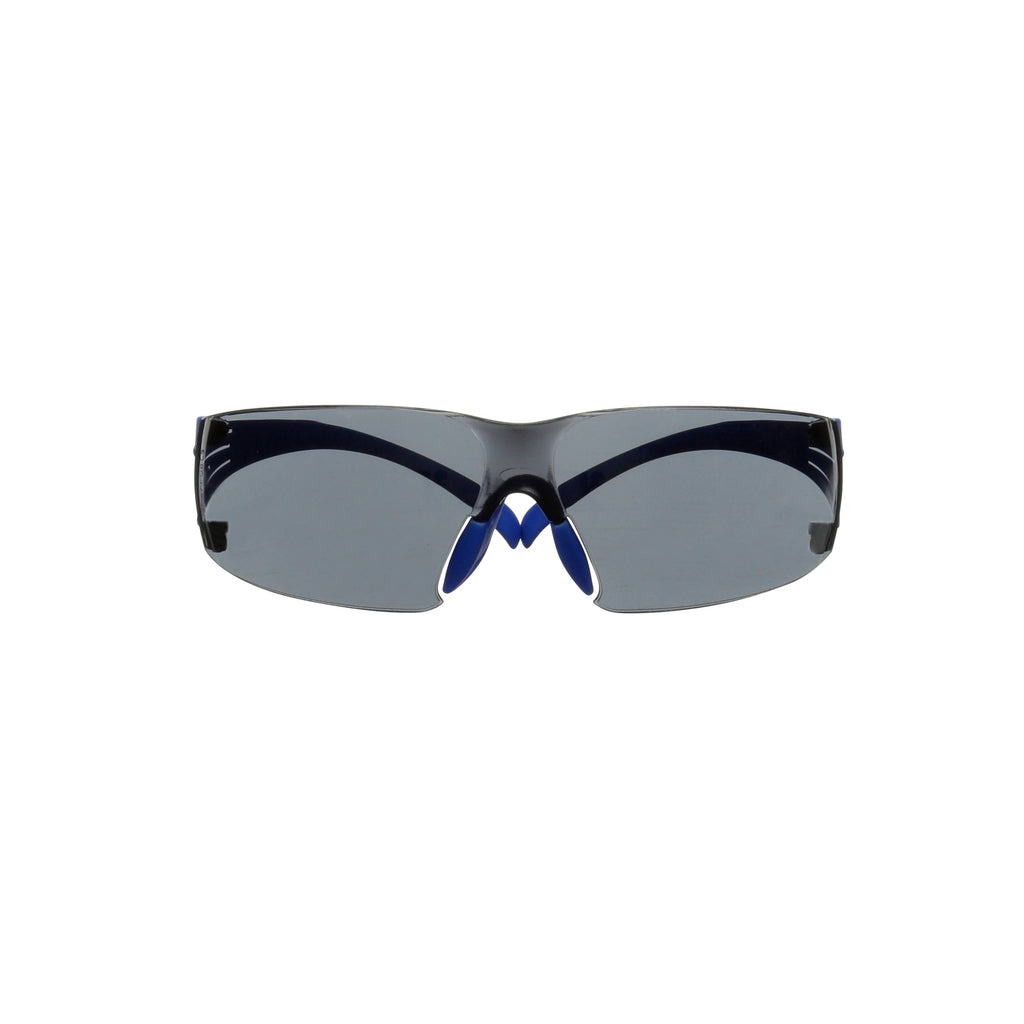 Blue Temples Gray Lens Safety Glasses 20 EA/Case J49946