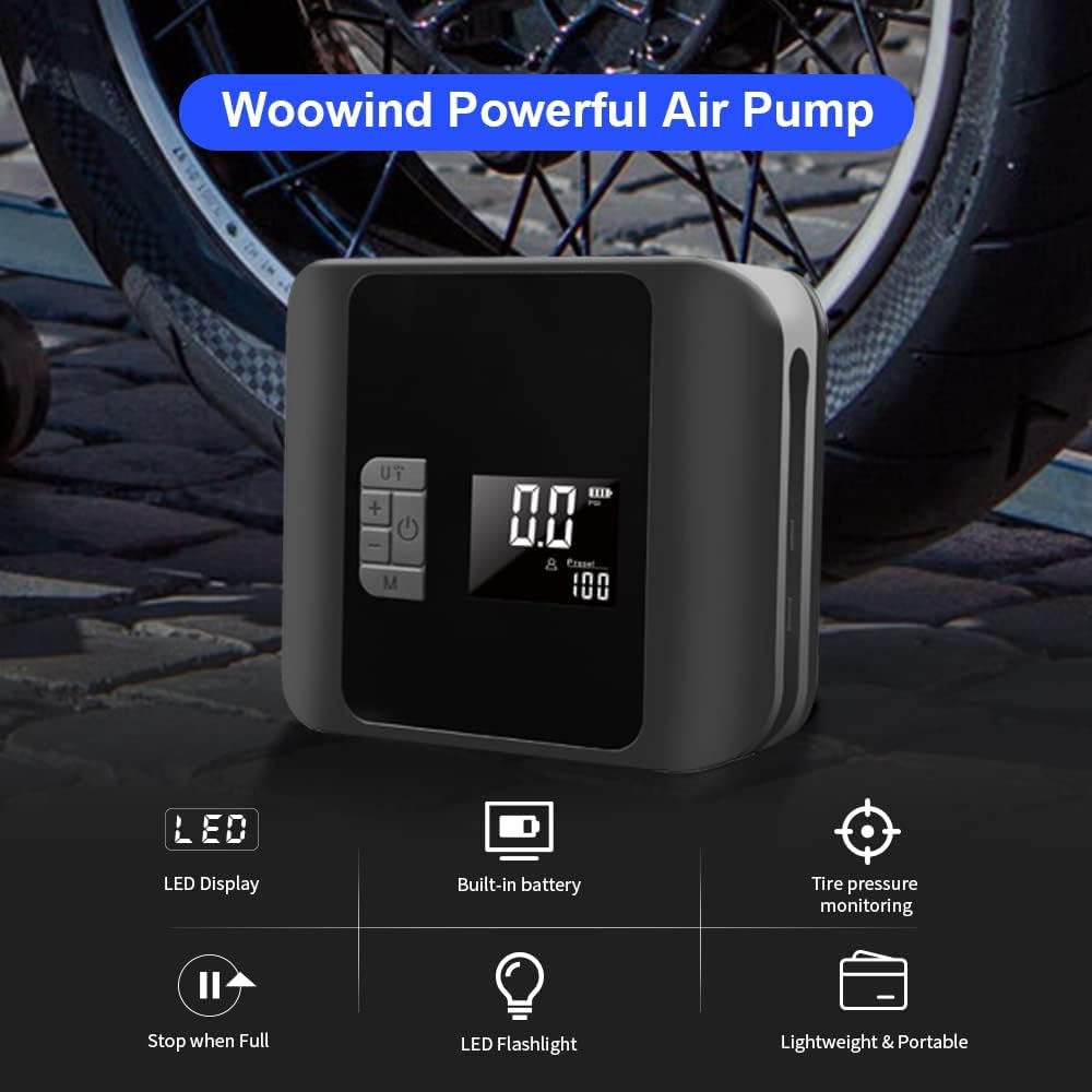 150PSI Cordless Tire Inflator Air Compressor with Digital Pressure Gauge J79760