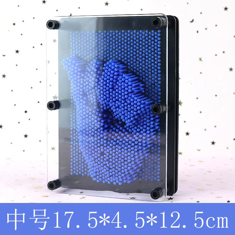3D Pin Art Sensory Toy Plastic Needles X3970