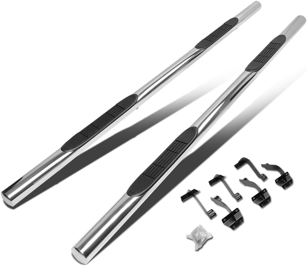 3 Inches Stainless Steel Polished Chrome Side Step Nerf Bar Running Board K428