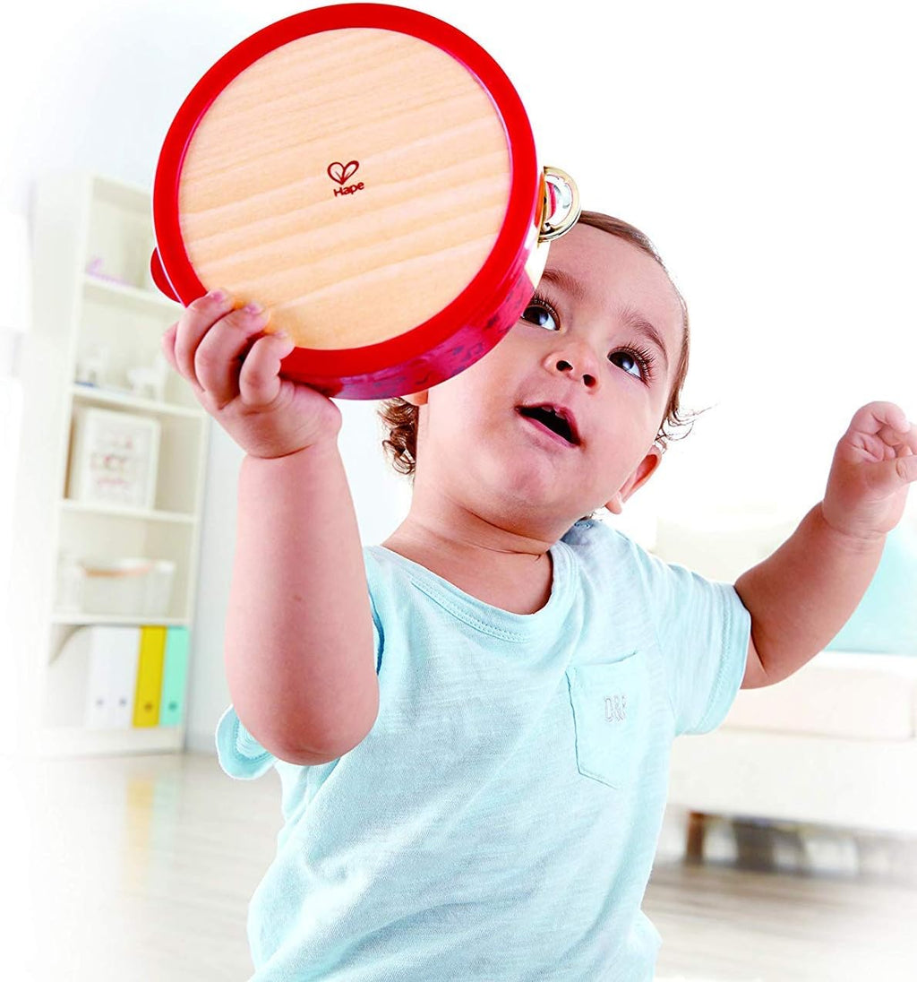 Wooden Pounding Bench, Xylophone, and Tambourine Music Set O903569