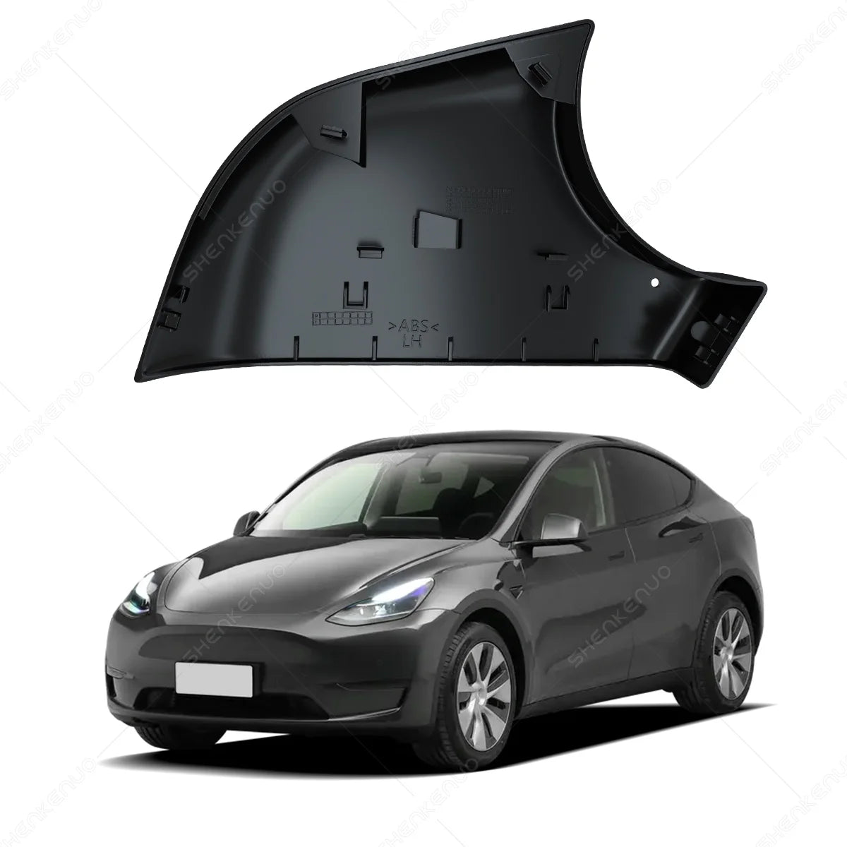 Left Driver Side Door Wing Mirror Cover Lower Holder D2250